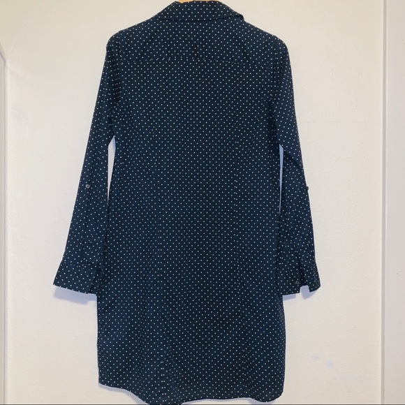 🦋Tommy Hilfiger Navy with White Polka Dots Dress - Picture 5 of 6
